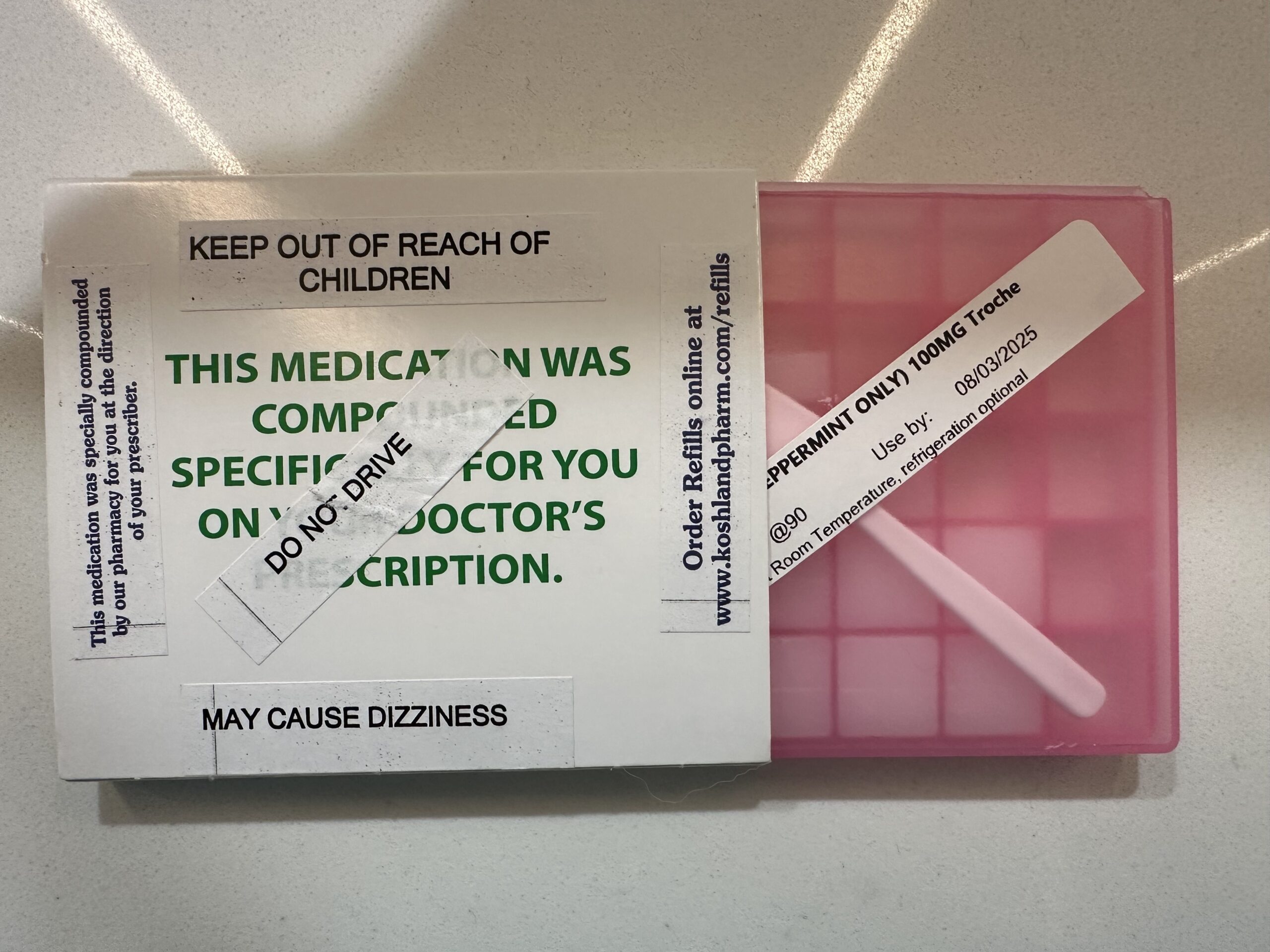 Ketamine Box. jpeg Sublingual ketamine lozenges